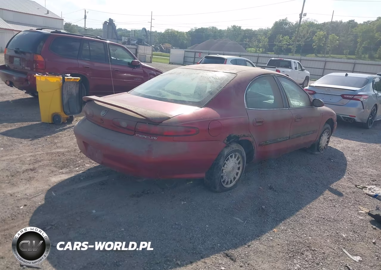 1996 Mercury Sable Ls VIN:1MELM53SXTG620814 - 4