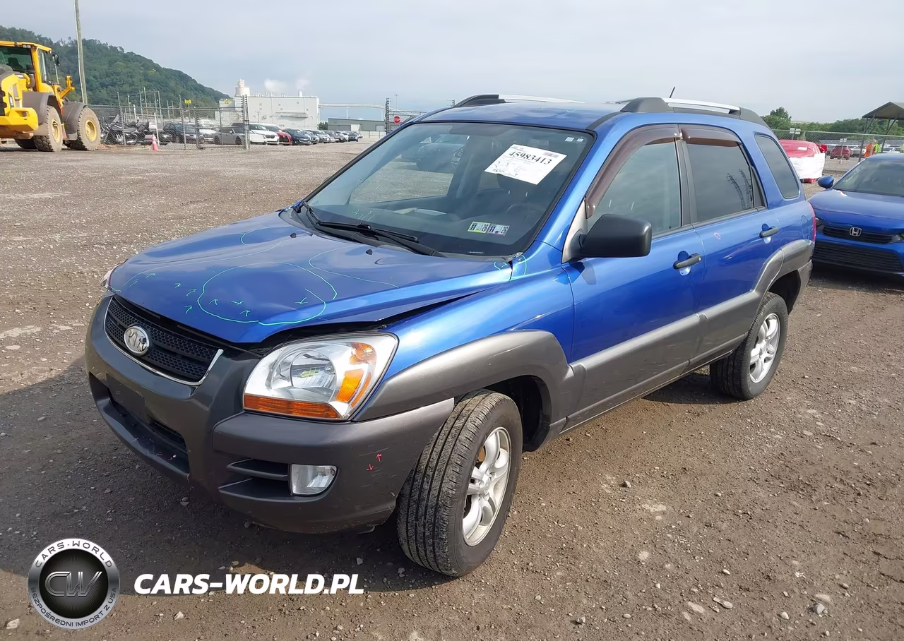 2008 Kia Sportage Lx V6 VIN:KNDJE723887495024 - 2
