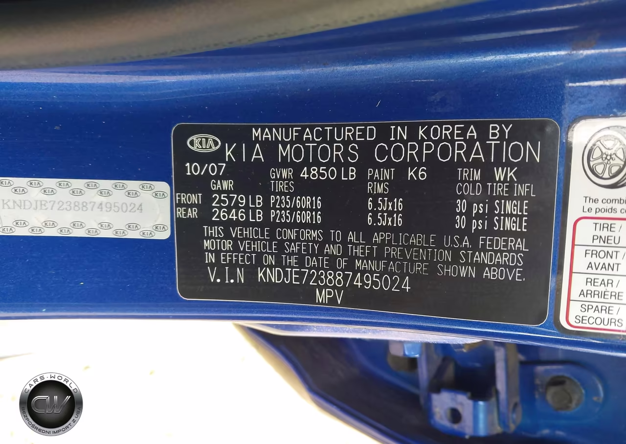 2008 Kia Sportage Lx V6 VIN:KNDJE723887495024 - 9