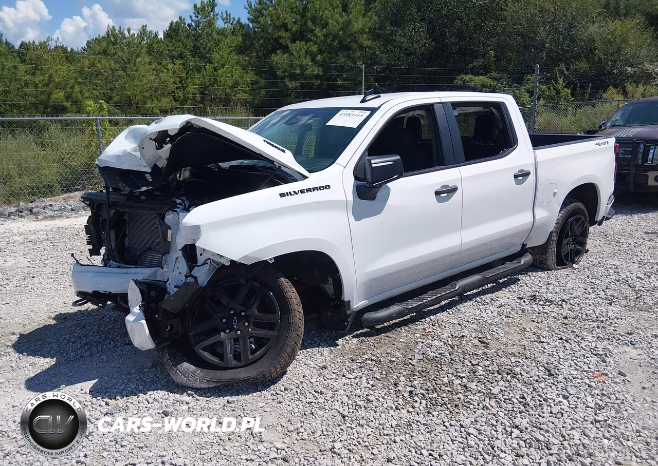 2026 Chevrolet Silverado 1500 4Wd Short Bed Custom VIN:1GCPKBEK4TZ396559 - 2