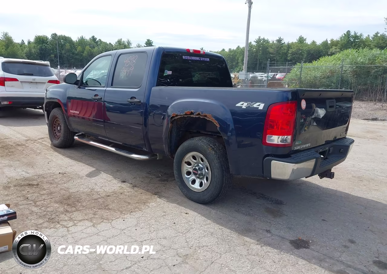 2011 GMC Sierra 1500 Sl VIN:3GTP2UEA5BG260829 - 3