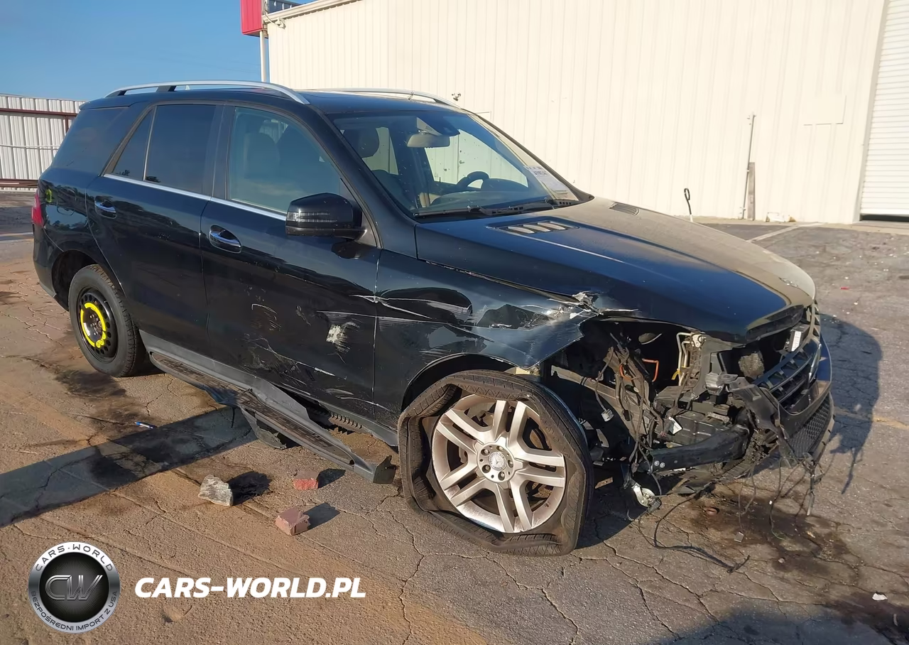 2014 Mercedes-Benz Ml 350 VIN:4JGDA5JB1EA366896 - 1