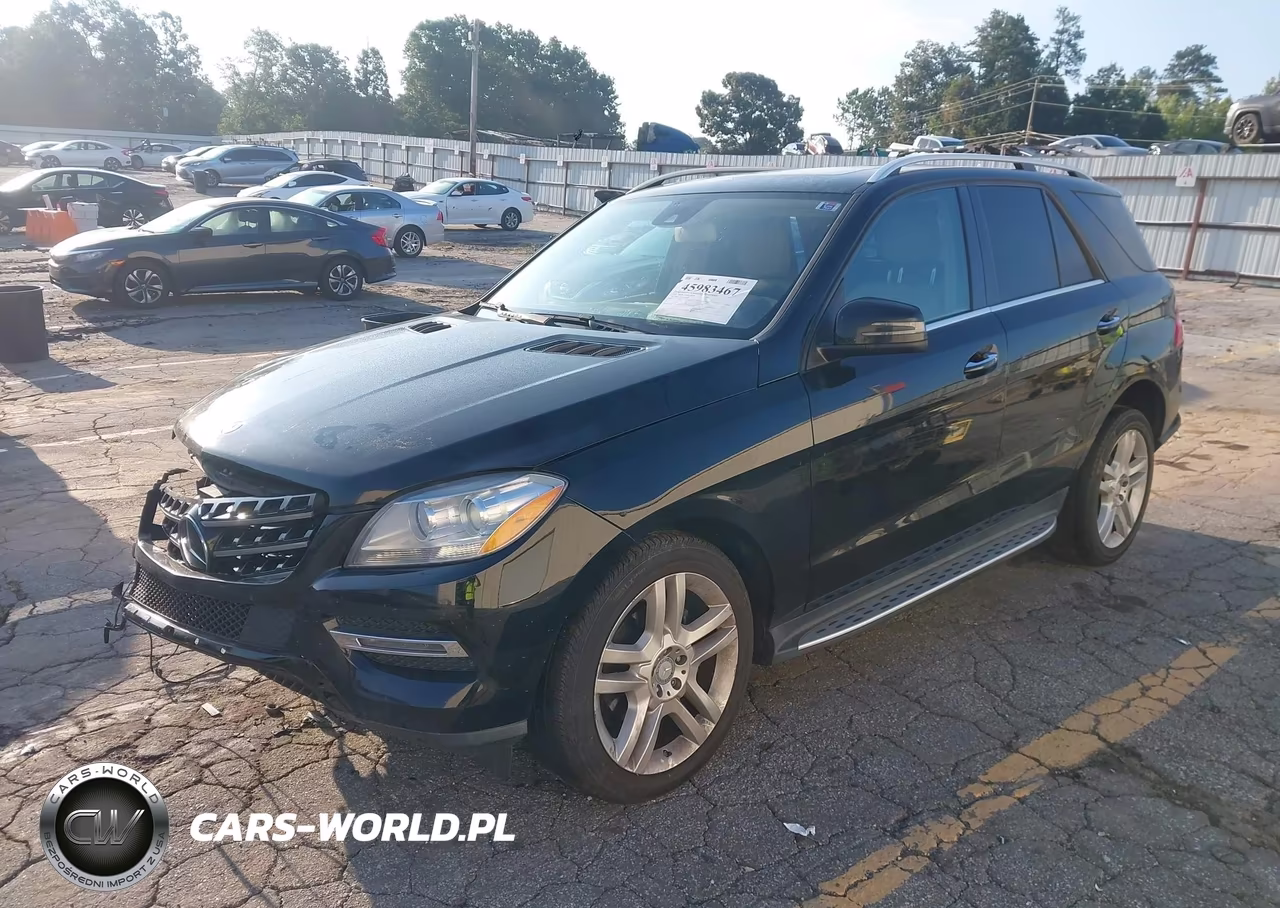 2014 Mercedes-Benz Ml 350 VIN:4JGDA5JB1EA366896 - 2
