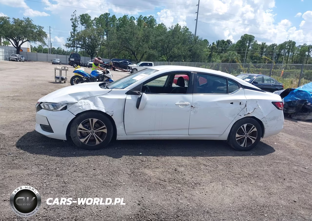 2022 Nissan Sentra Sv Xtronic Cvt VIN:3N1AB8CV5NY270670 - 14