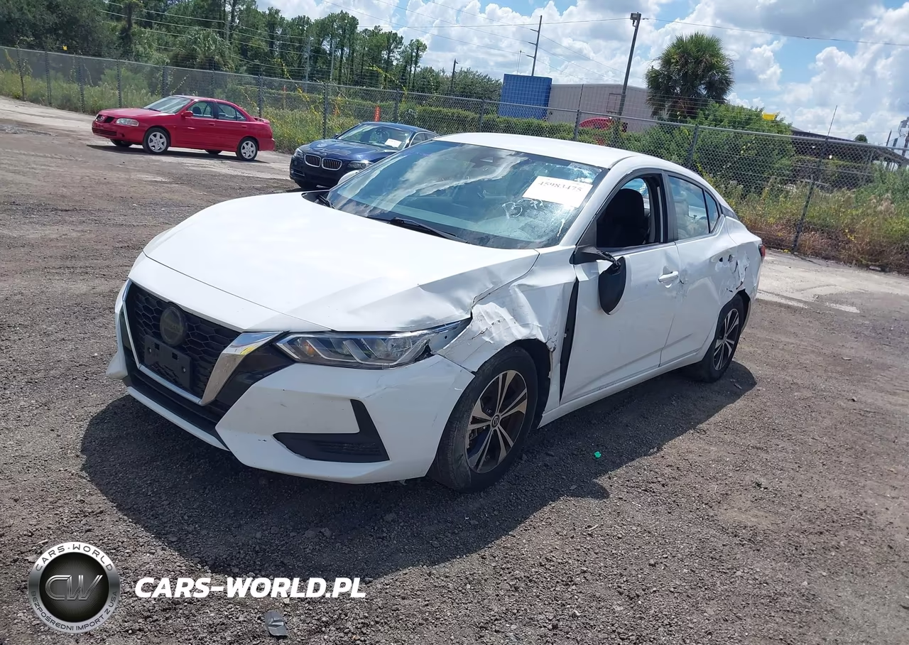 2022 Nissan Sentra Sv Xtronic Cvt VIN:3N1AB8CV5NY270670 - 2
