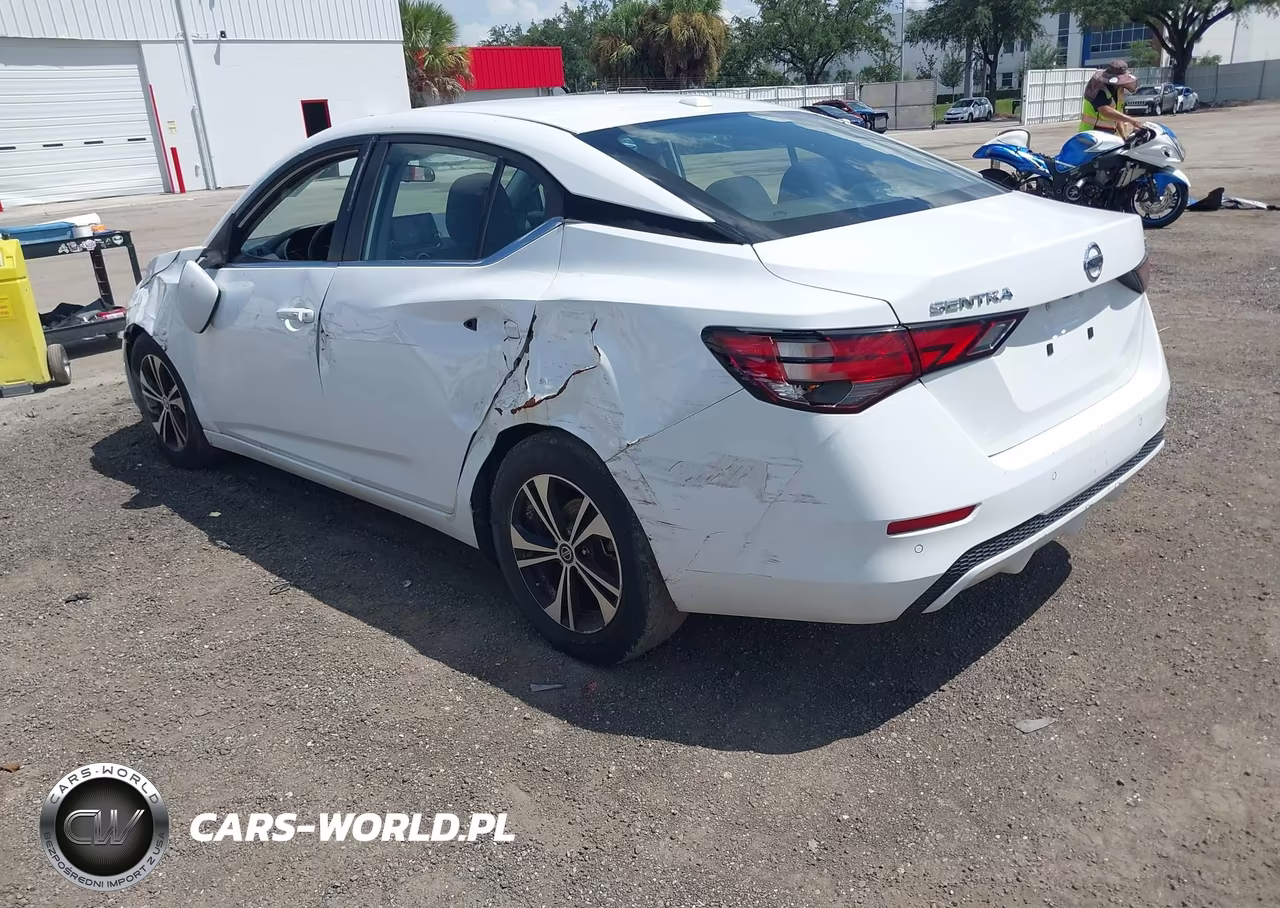 2022 Nissan Sentra Sv Xtronic Cvt VIN:3N1AB8CV5NY270670 - 3