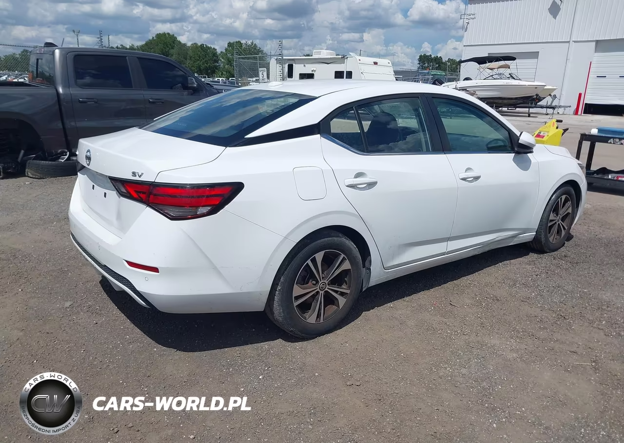 2022 Nissan Sentra Sv Xtronic Cvt VIN:3N1AB8CV5NY270670 - 4