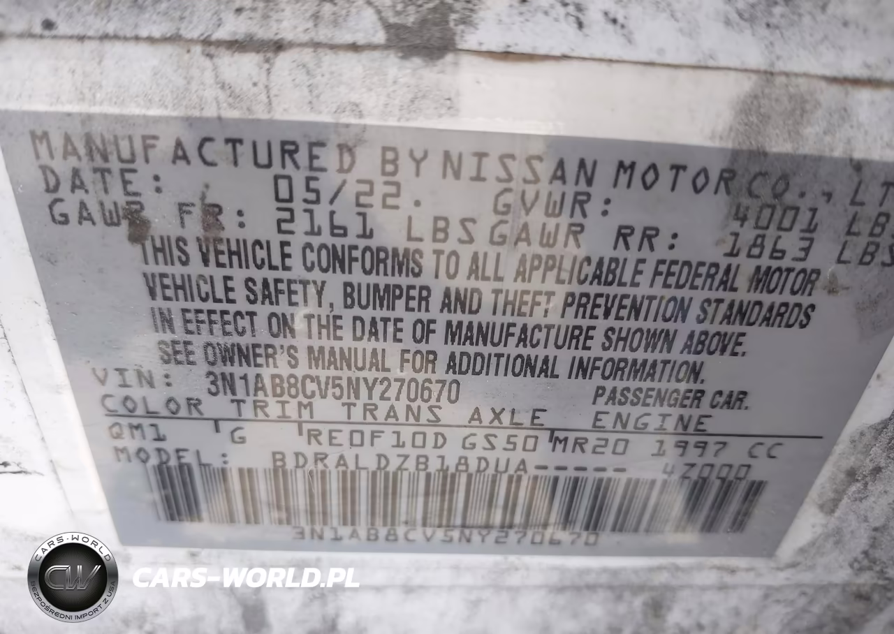 2022 Nissan Sentra Sv Xtronic Cvt VIN:3N1AB8CV5NY270670 - 9