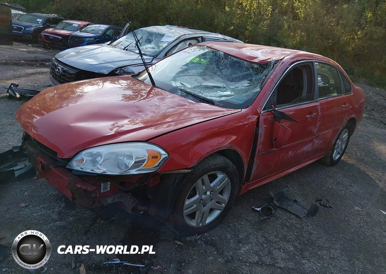 2013 Chevrolet Impala Lt VIN:2G1WG5E36D1190346 - 2