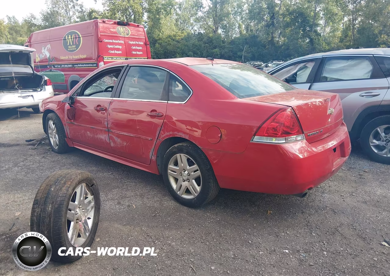 2013 Chevrolet Impala Lt VIN:2G1WG5E36D1190346 - 3
