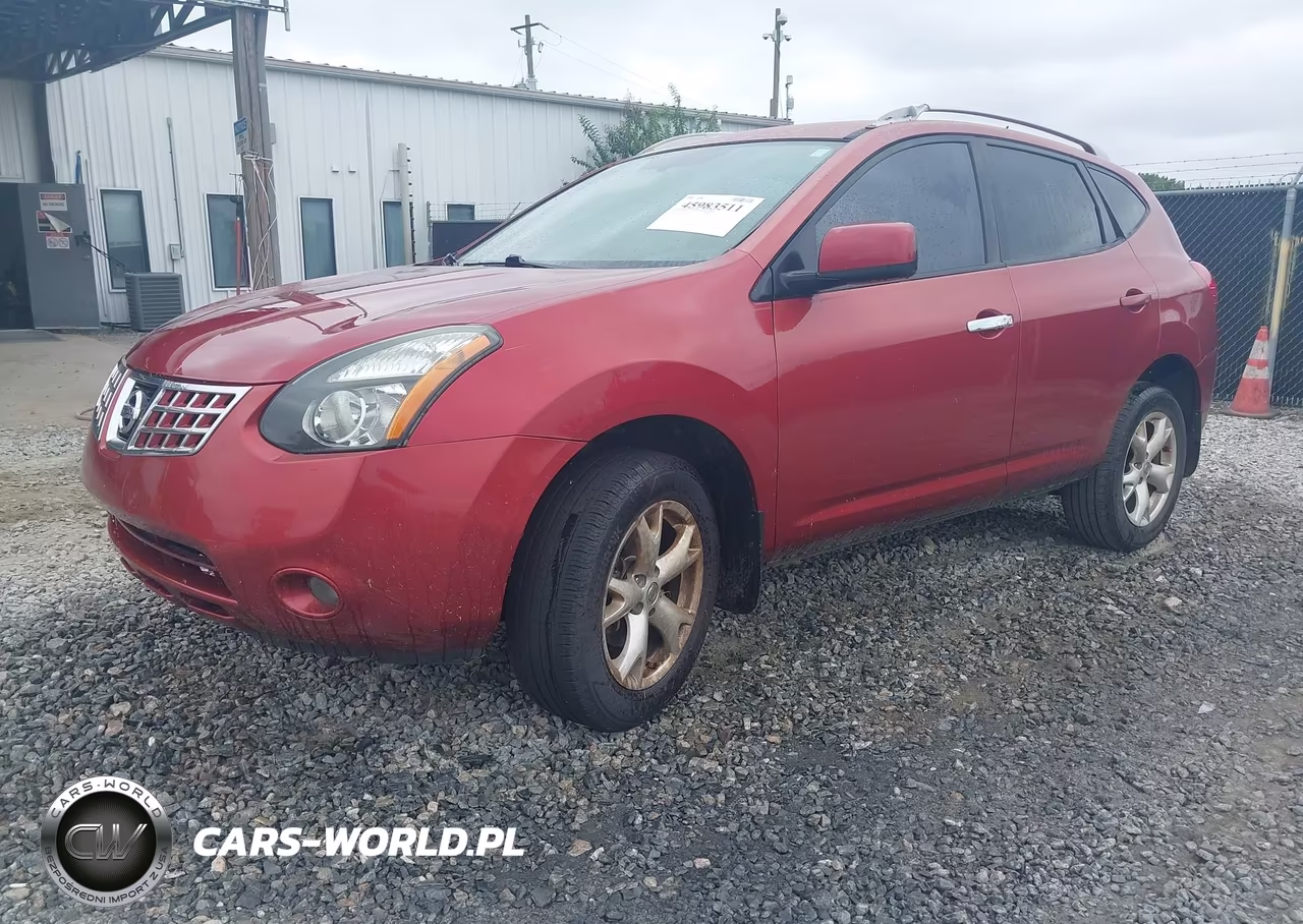 2009 Nissan Rogue Sl VIN:JN8AS58T69W043783 - 2
