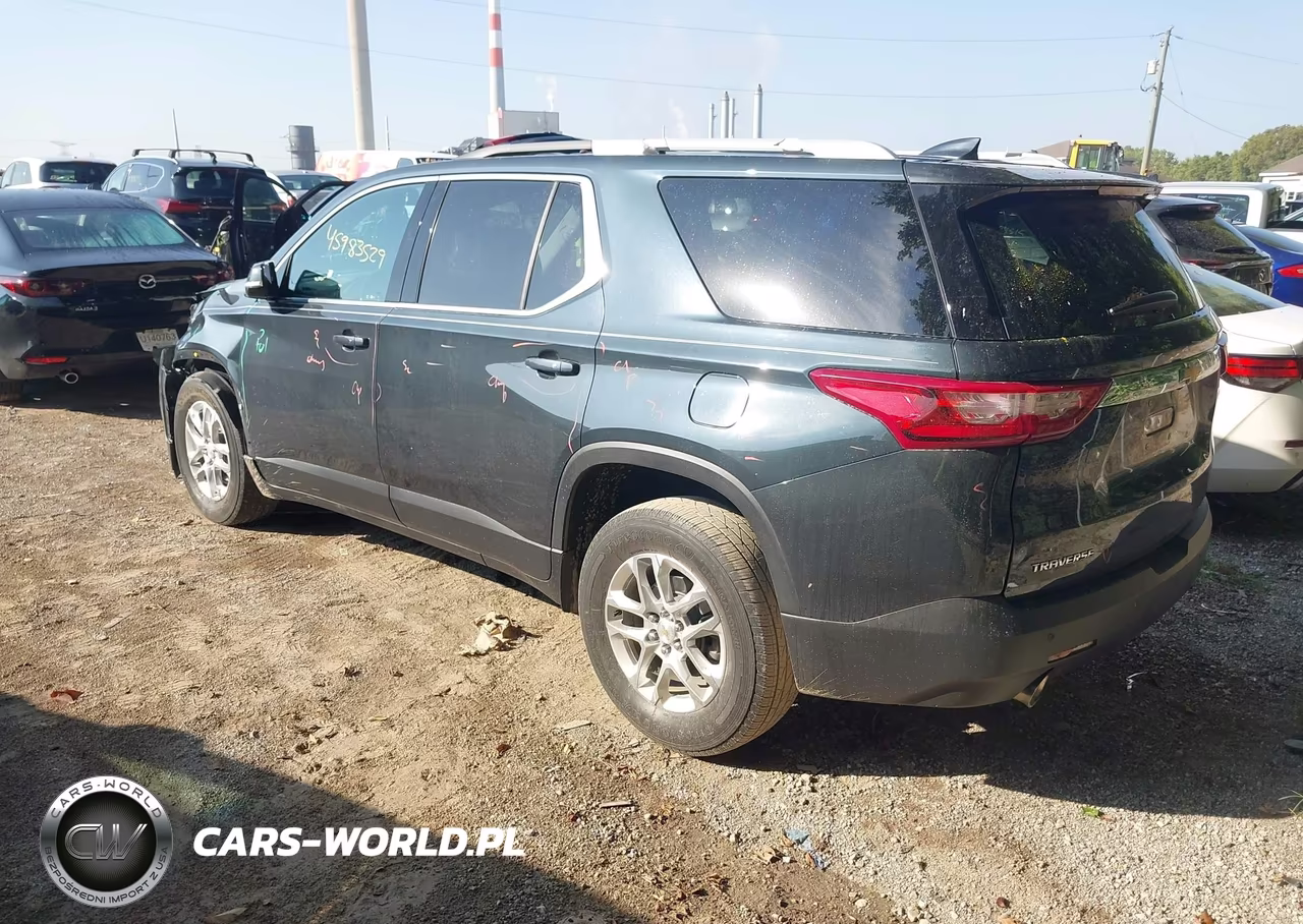 2018 Chevrolet Traverse Lt Cloth VIN:1GNERGKW2JJ250364 - 3