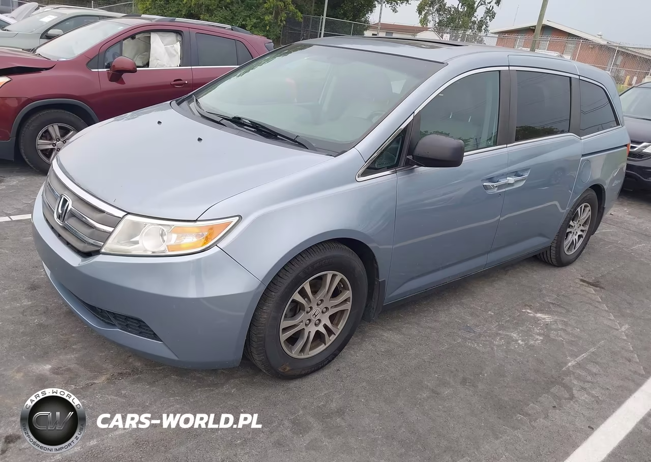 2012 Honda Odyssey Ex-L VIN:5FNRL5H63CB058954 - 2
