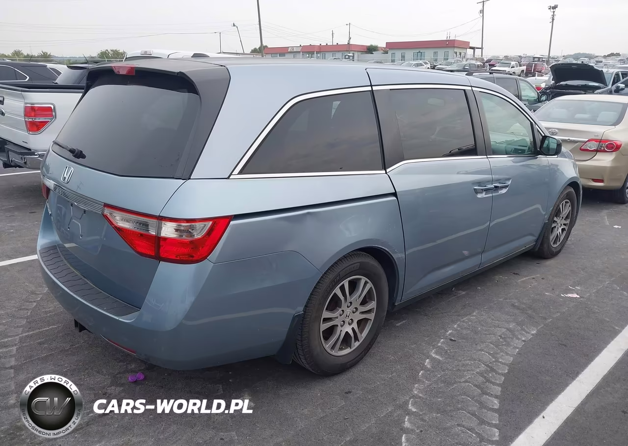 2012 Honda Odyssey Ex-L VIN:5FNRL5H63CB058954 - 4