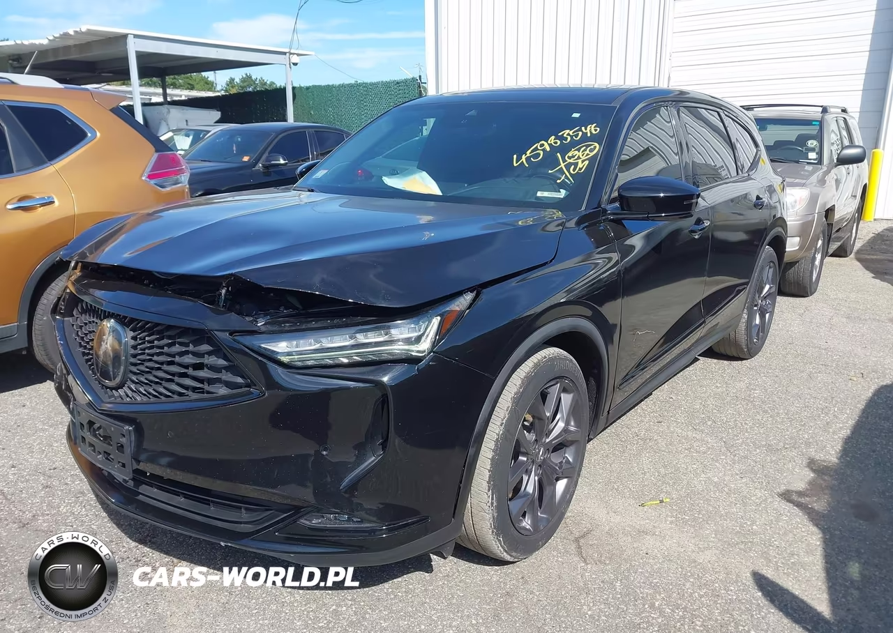 2022 Acura Mdx A-Spec Package VIN:5J8YE1H06NL024681 - 2