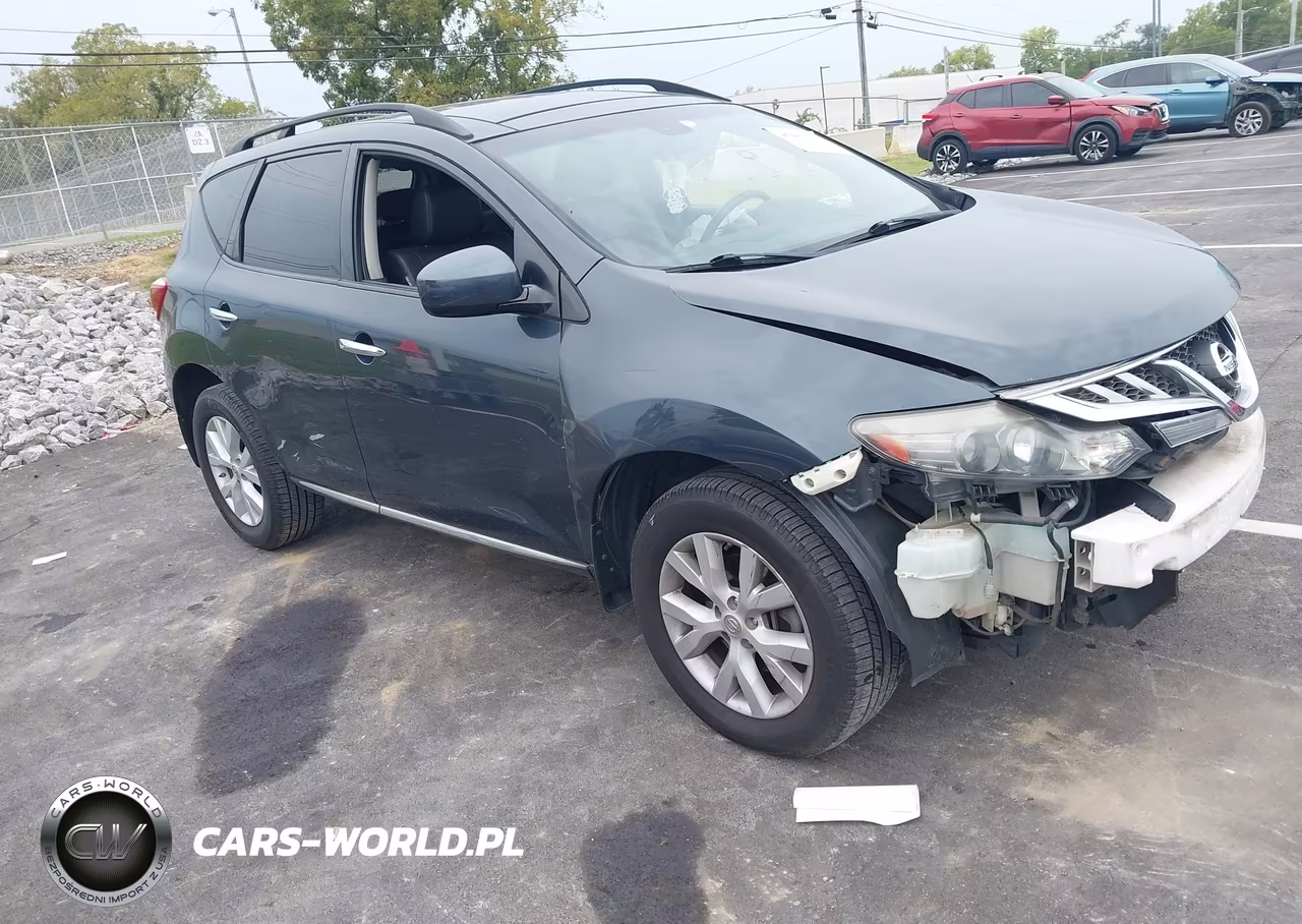 2011 Nissan Murano Sl VIN:JN8AZ1MW2BW153000 - 1
