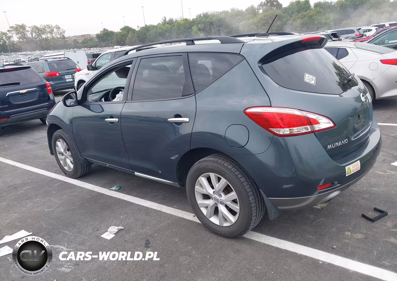 2011 Nissan Murano Sl VIN:JN8AZ1MW2BW153000 - 3