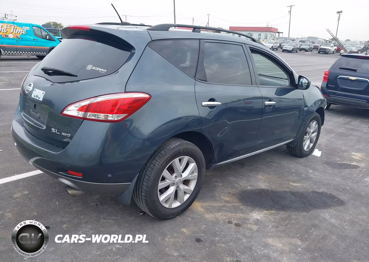 2011 Nissan Murano Sl VIN:JN8AZ1MW2BW153000 - 4