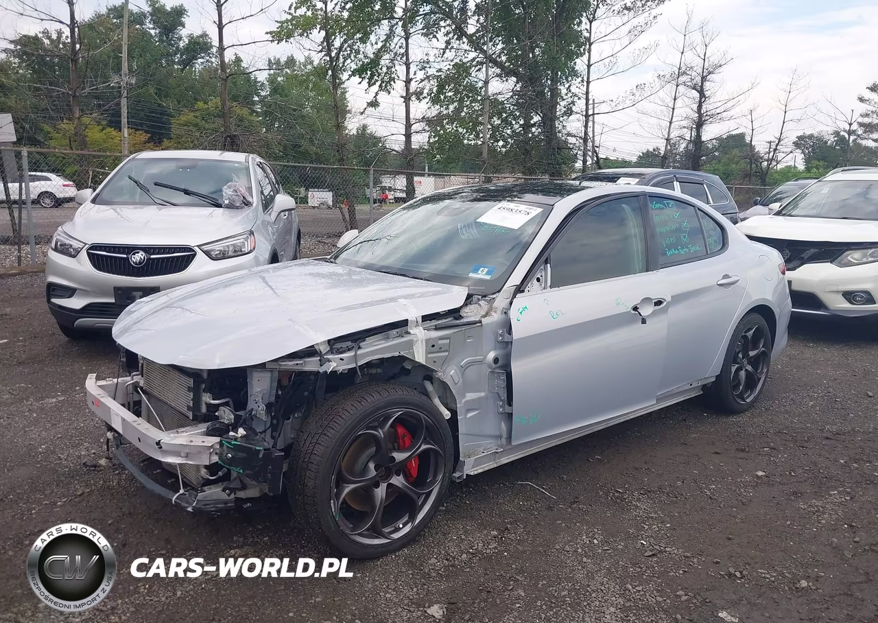 2020 Alfa Romeo Giulia Ti Sport Awd VIN:ZARFANBN3L7633817 - 2
