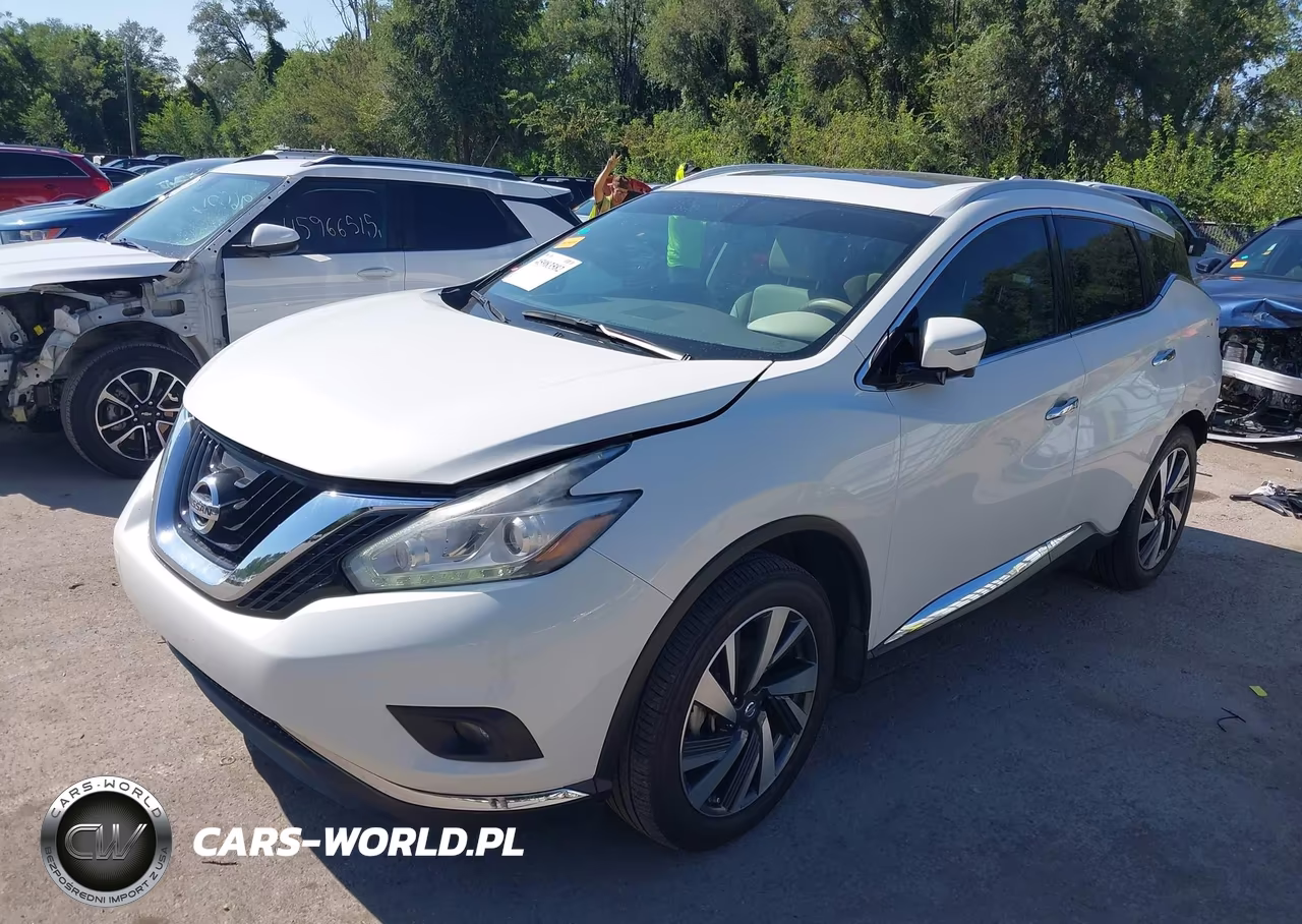 2018 Nissan Murano Platinum VIN:5N1AZ2MG8JN128161 - 2