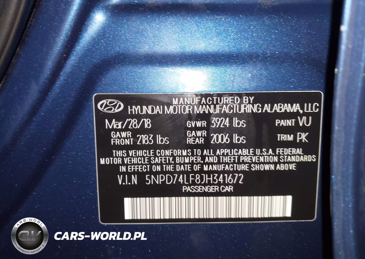 2018 Hyundai Elantra Se VIN:5NPD74LF8JH341672 - 9