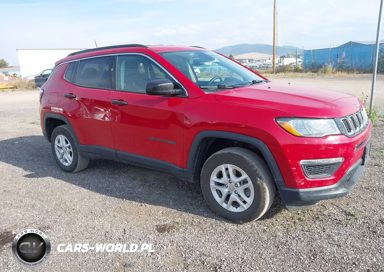2019 Jeep Compass Sport 4X4 VIN:3C4NJDABXKT619995 - 1
