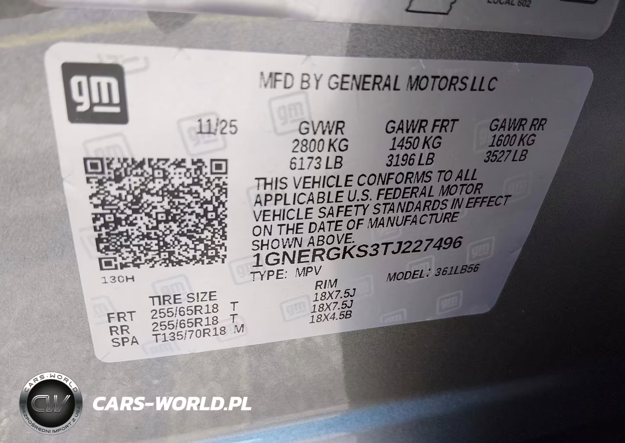 2026 Chevrolet Traverse Fwd Lt VIN:1GNERGKS3TJ227496 - 9