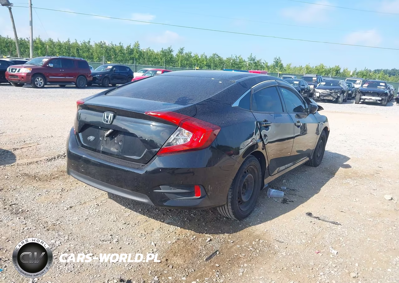 2016 Honda Civic Lx VIN:19XFC2F50GE097038 - 4