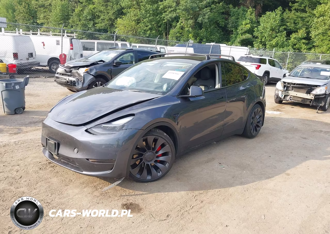 2023 Tesla Model Y Performance Dual Motor All-Wheel Drive VIN:7SAYGDEF6PF862057 - 2