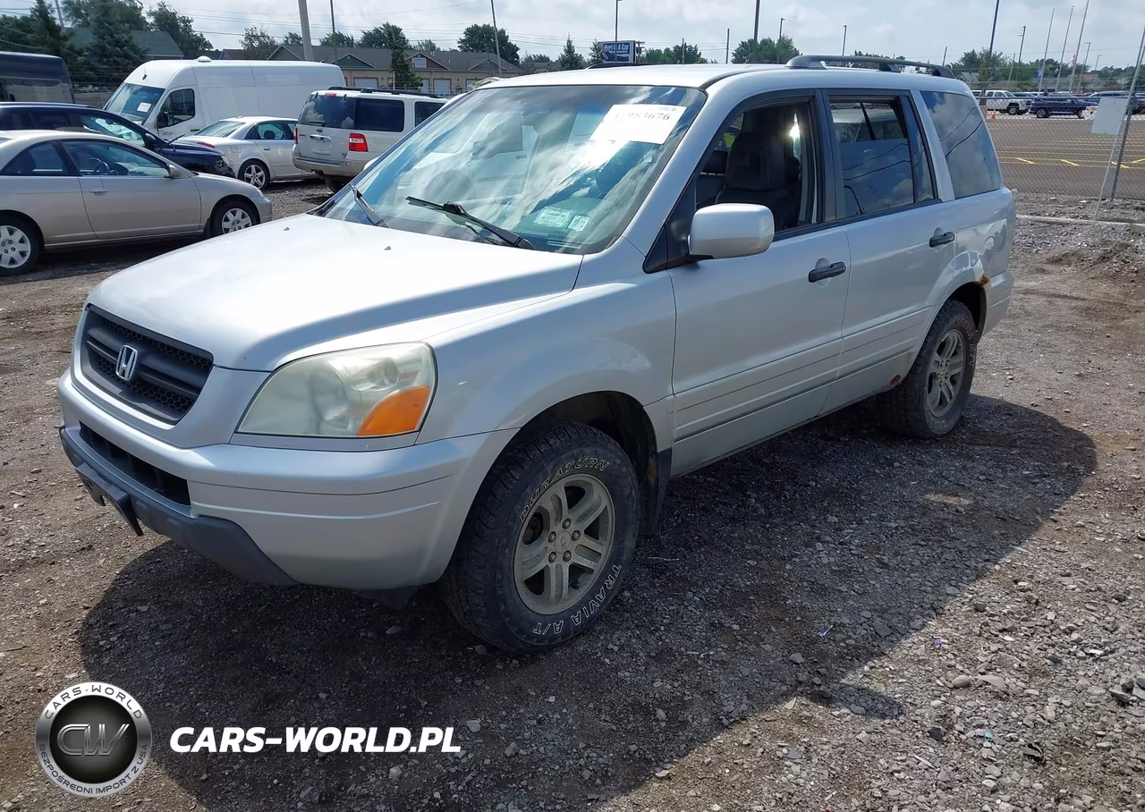 2004 Honda Pilot Ex-L VIN:2HKYF18544H505927 - 2