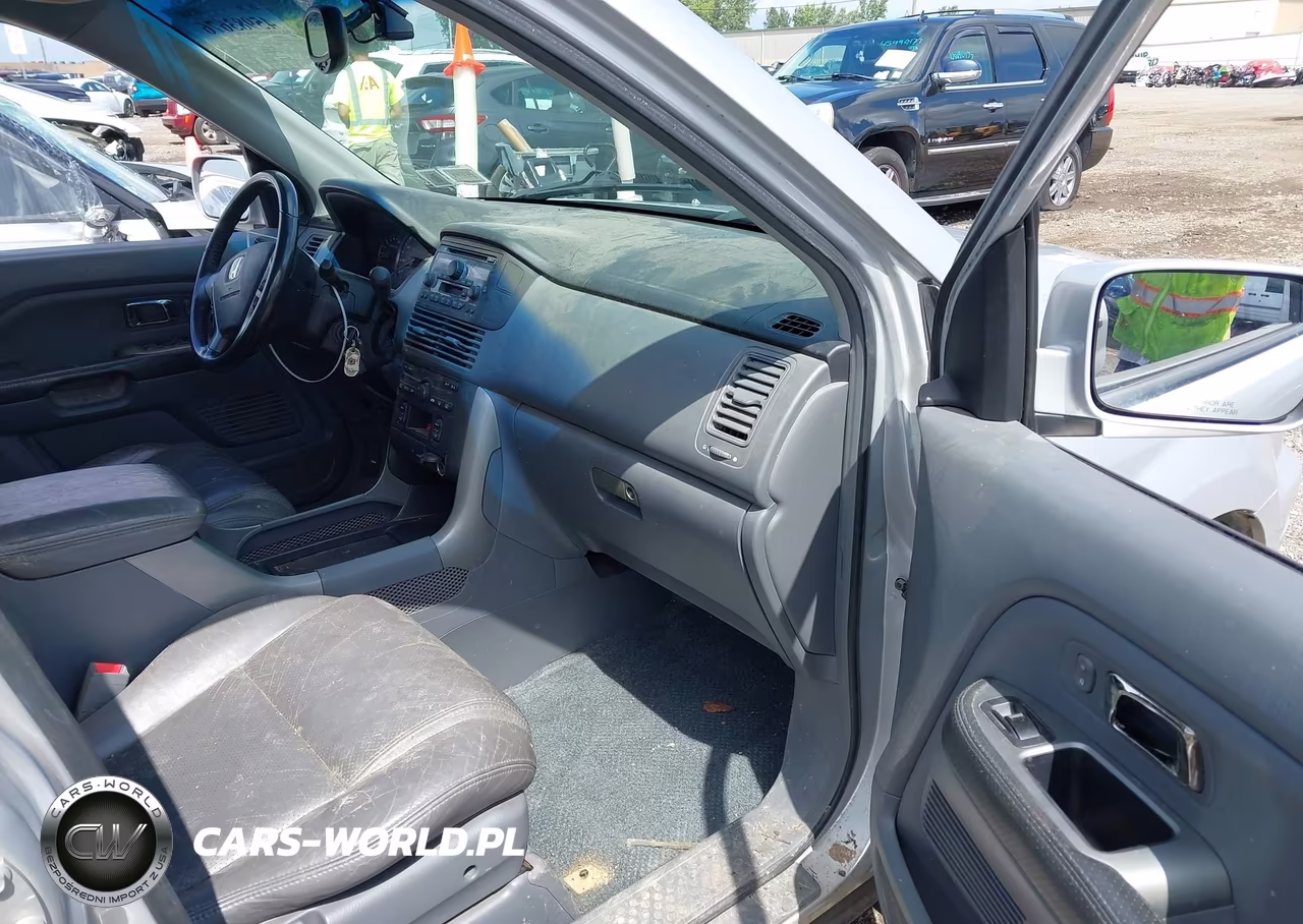 2004 Honda Pilot Ex-L VIN:2HKYF18544H505927 - 5