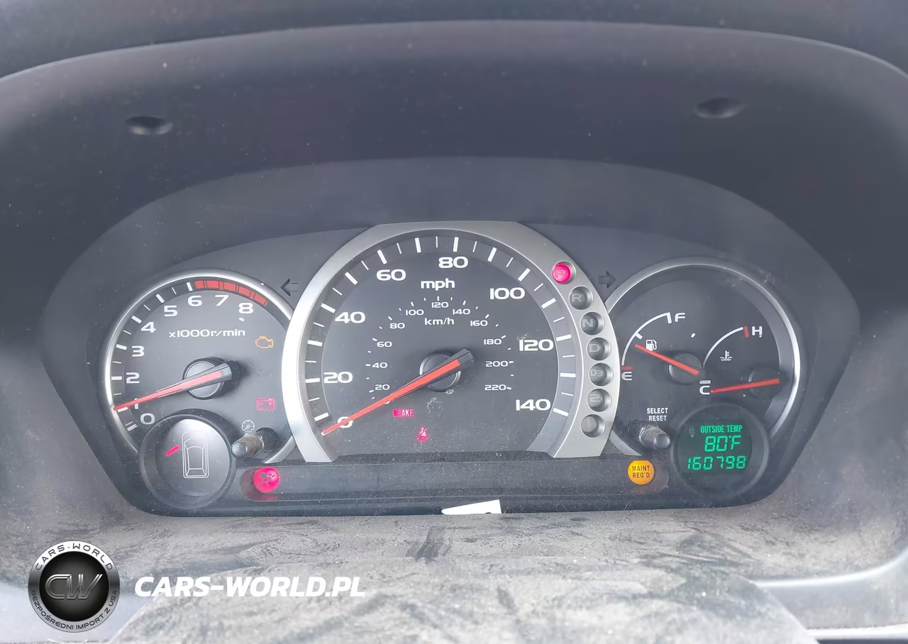 2004 Honda Pilot Ex-L VIN:2HKYF18544H505927 - 7