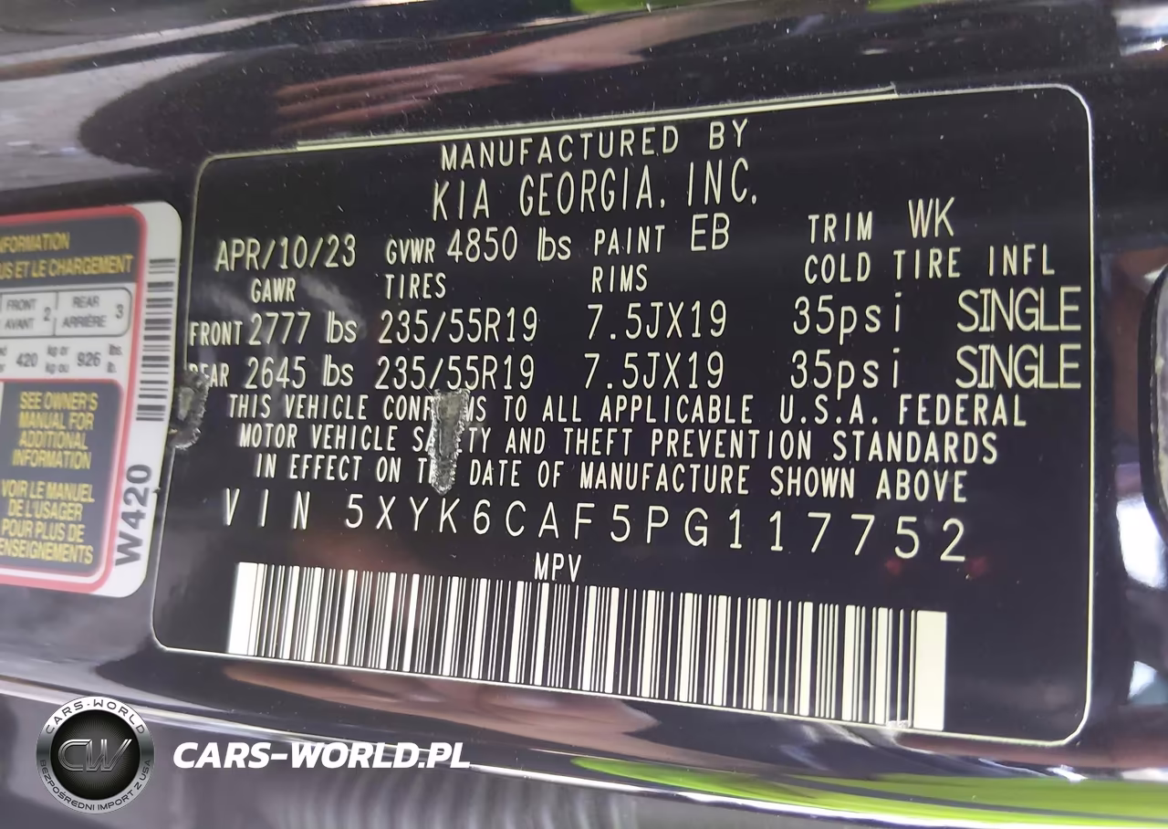 2023 Kia Sportage X-Line VIN:5XYK6CAF5PG117752 - 9