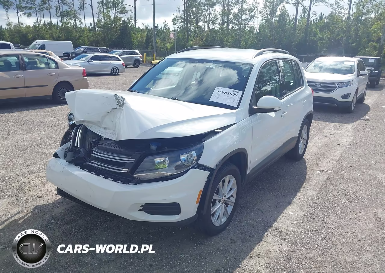 2018 Volkswagen Tiguan Limited 2.0T VIN:WVGAV7AX5JK000023 - 2
