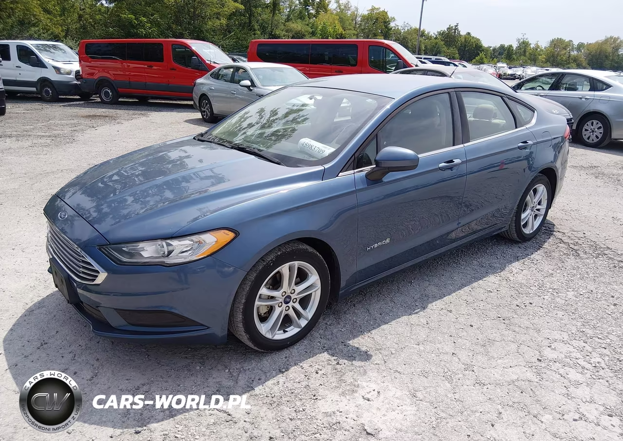 2018 Ford Fusion Hybrid S VIN:3FA6P0UU6JR271431 - 2