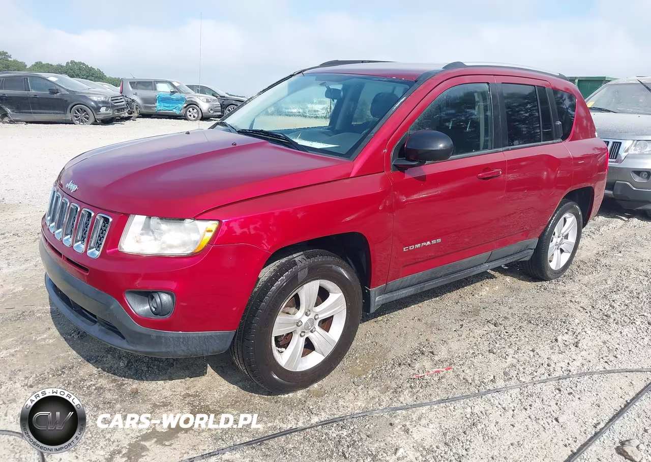 2012 Jeep Compass Sport VIN:1C4NJCBA8CD634244 - 2