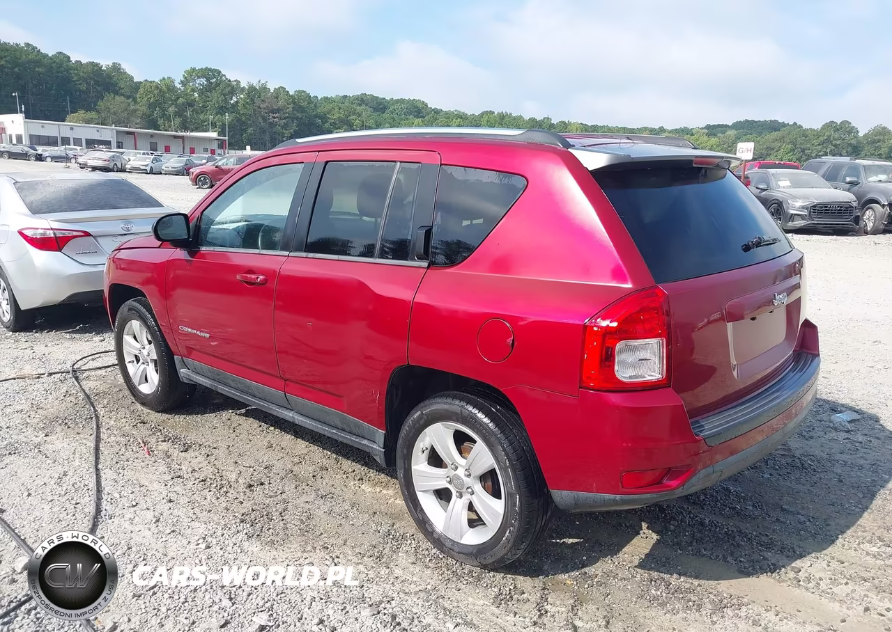 2012 Jeep Compass Sport VIN:1C4NJCBA8CD634244 - 3