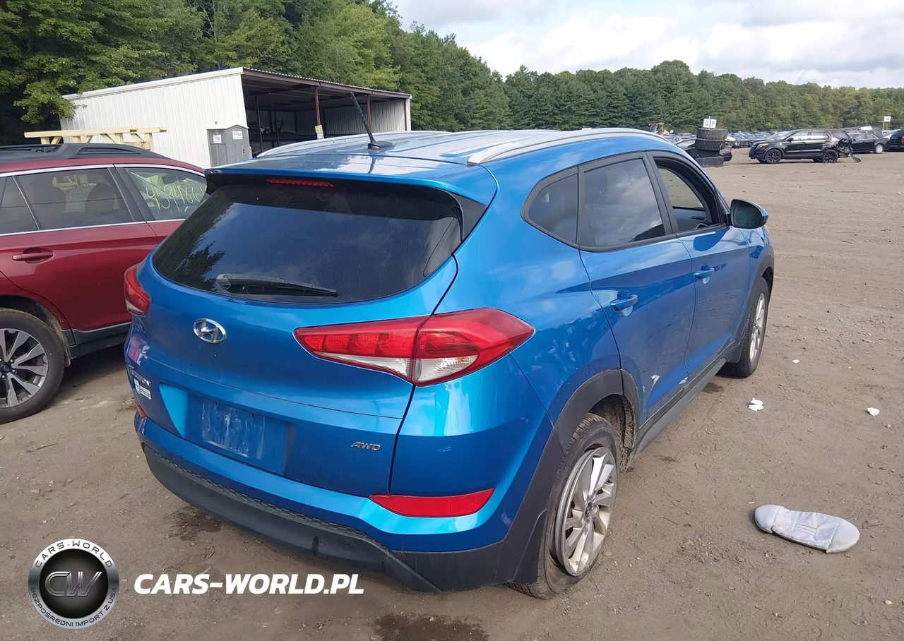 2017 Hyundai Tucson Se VIN:KM8J3CA46HU398751 - 4