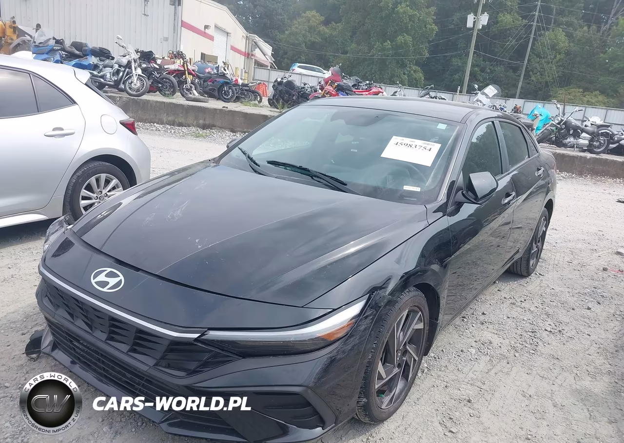 2025 Hyundai Elantra Sel Sport VIN:KMHLM4DG2SU952909 - 2