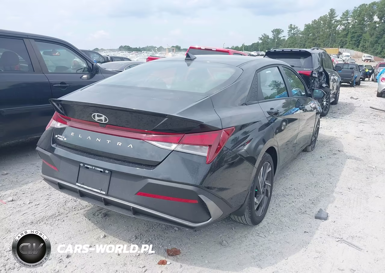 2025 Hyundai Elantra Sel Sport VIN:KMHLM4DG2SU952909 - 4