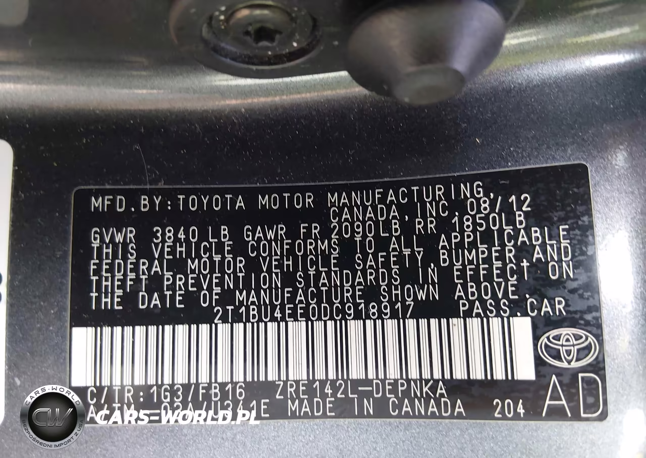 2013 Toyota Corolla Le VIN:2T1BU4EE0DC918917 - 9