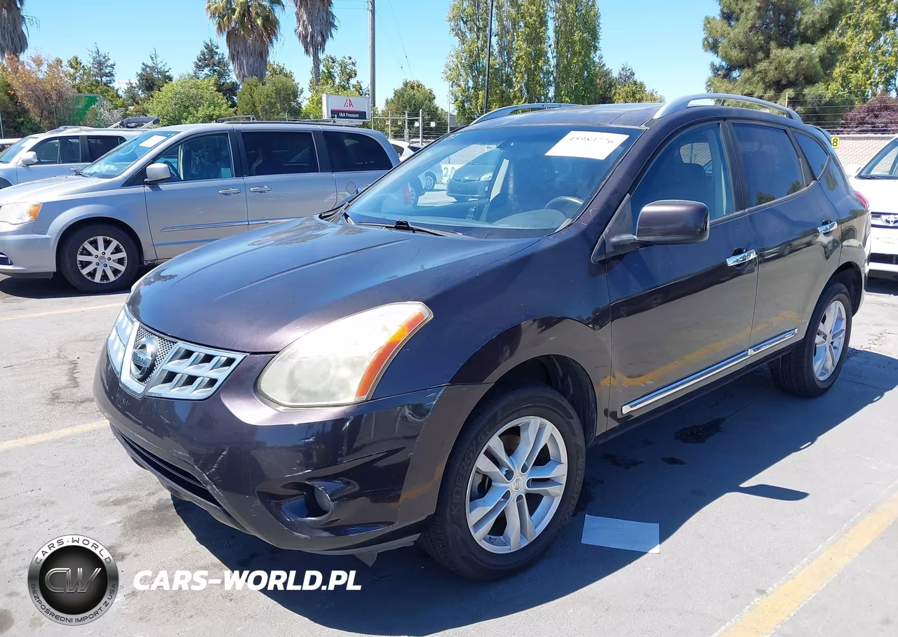 2012 Nissan Rogue Sv VIN:JN8AS5MT9CW290616 - 2