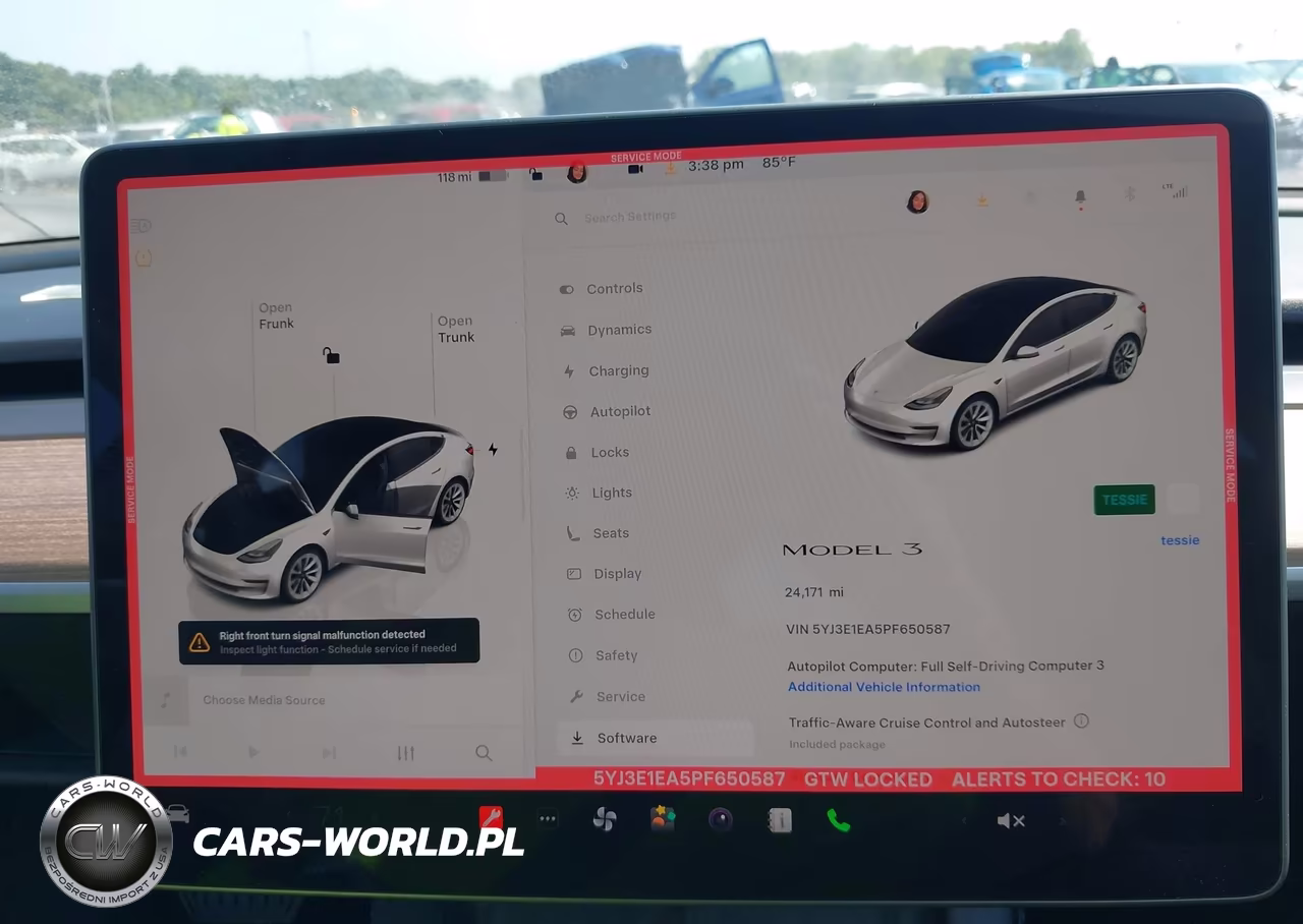 2023 Tesla Model 3 Rear-Wheel Drive VIN:5YJ3E1EA5PF650587 - 7