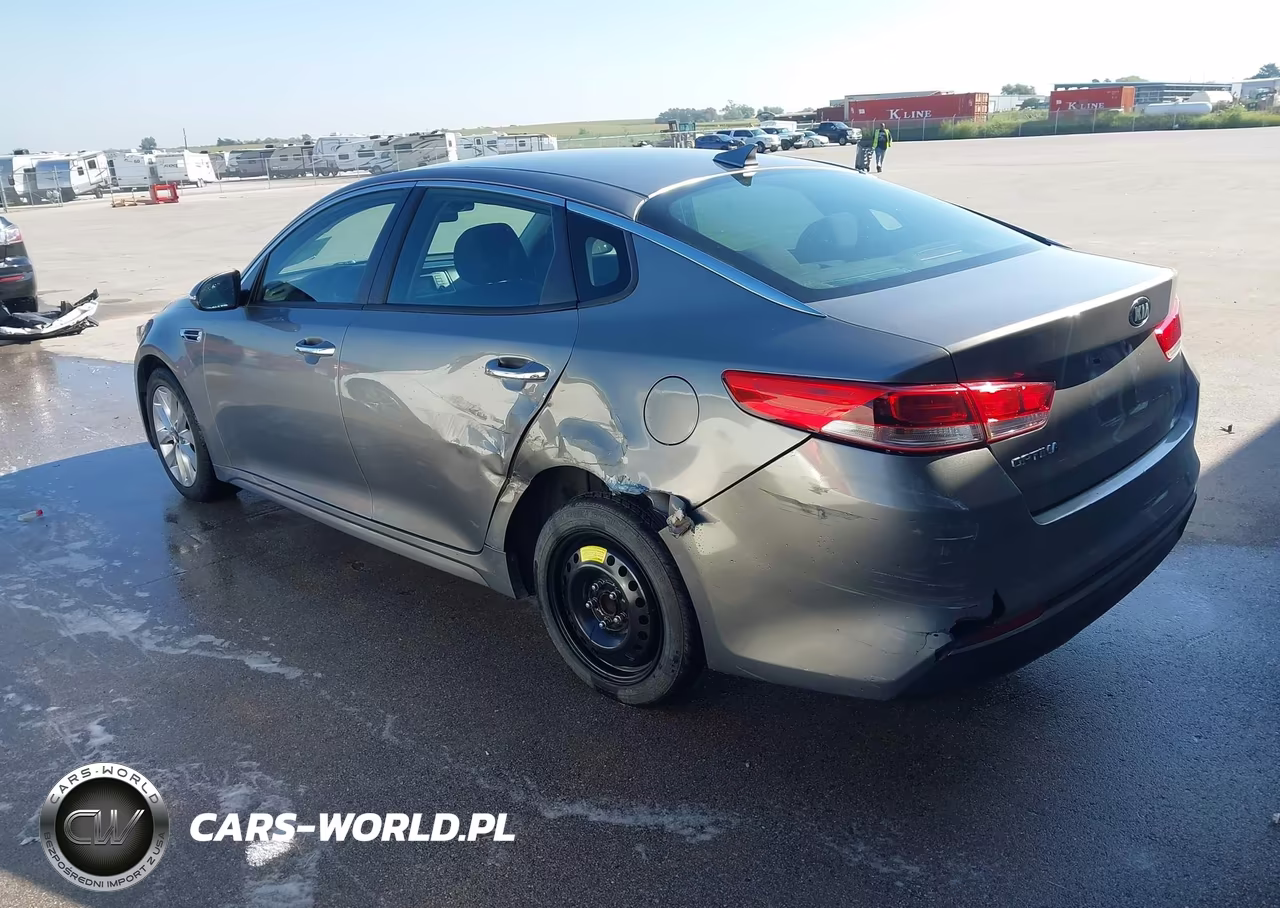 2017 Kia Optima Lx VIN:5XXGT4L35HG153597 - 3
