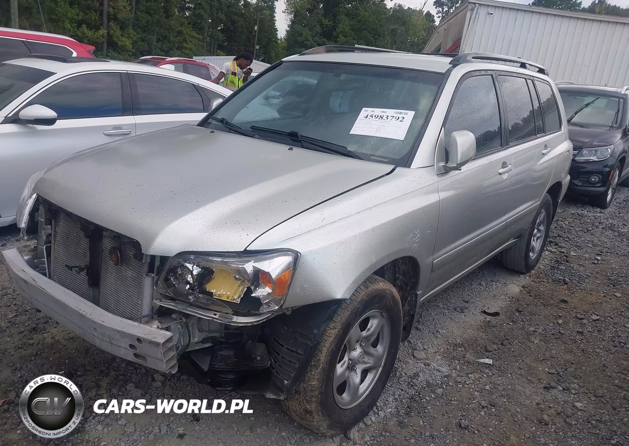 2005 Toyota Highlander V6 VIN:JTEGP21A750044481 - 2