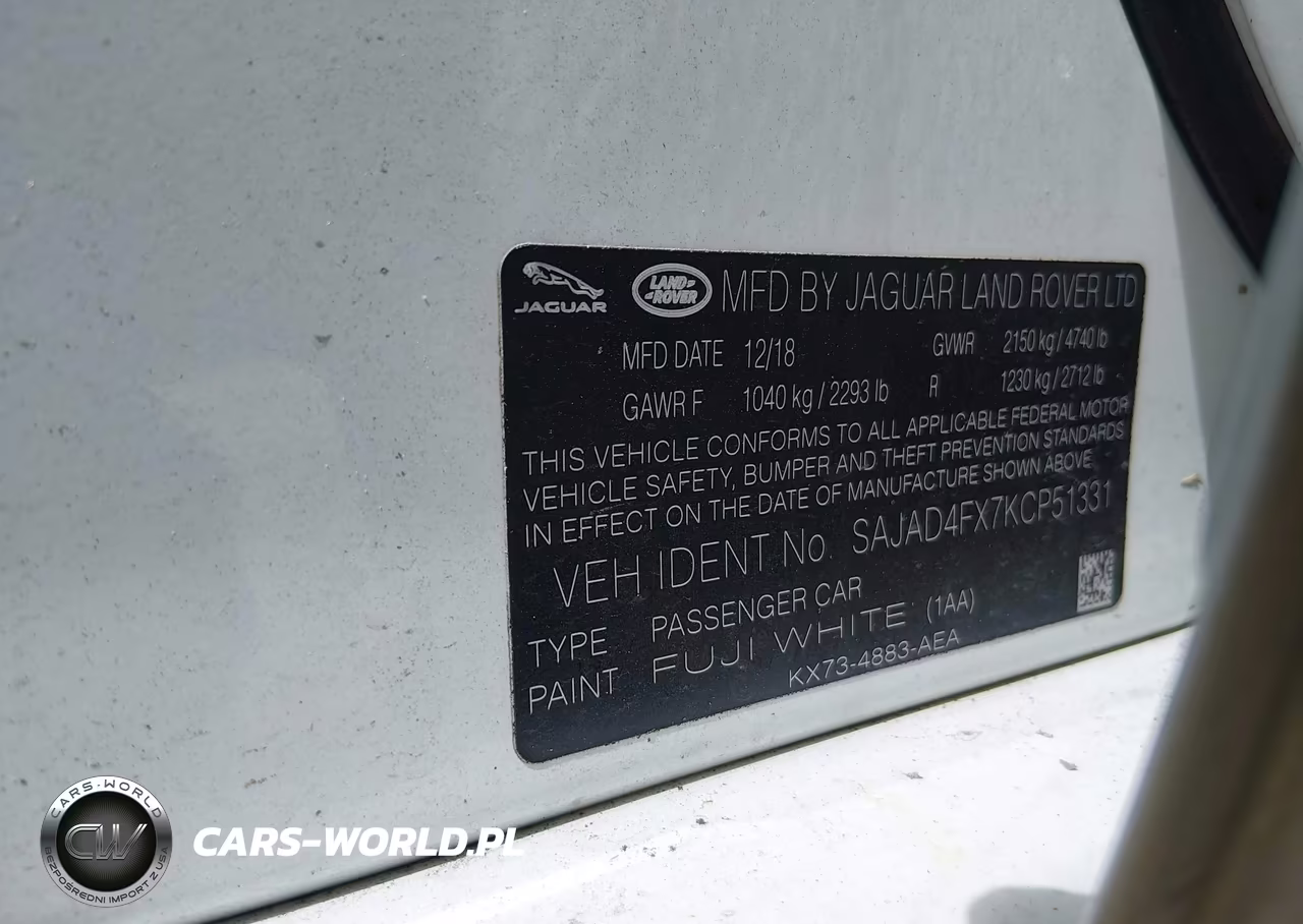 2019 Jaguar Xe 25T Premium VIN:SAJAD4FX7KCP51331 - 9