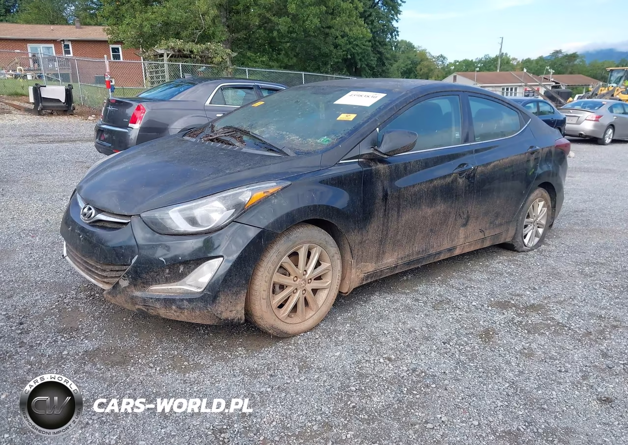 2015 Hyundai Elantra Se VIN:KMHDH4AEXFU286030 - 2