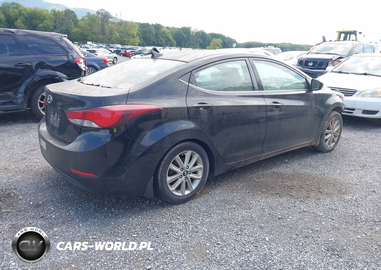 2015 Hyundai Elantra Se VIN:KMHDH4AEXFU286030 - 4