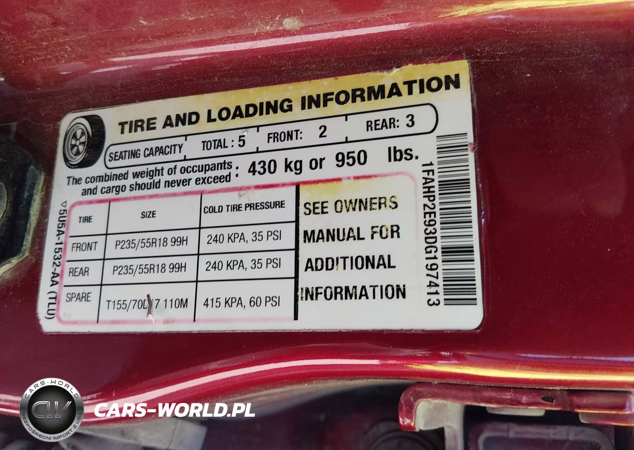 2013 Ford Taurus Sel VIN:1FAHP2E93DG197413 - 9