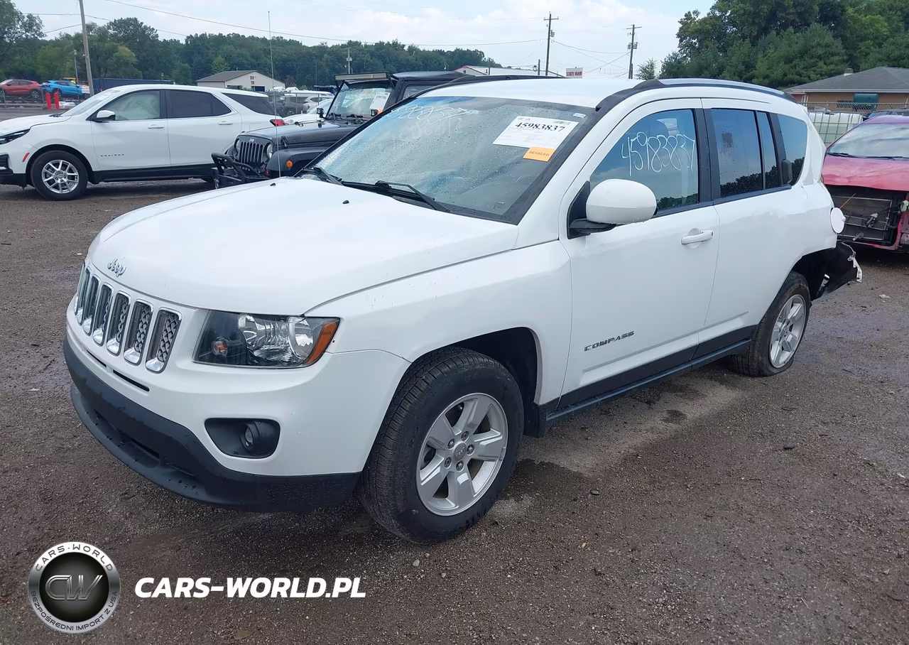 2017 Jeep Compass Latitude VIN:1C4NJCEA2HD116245 - 2